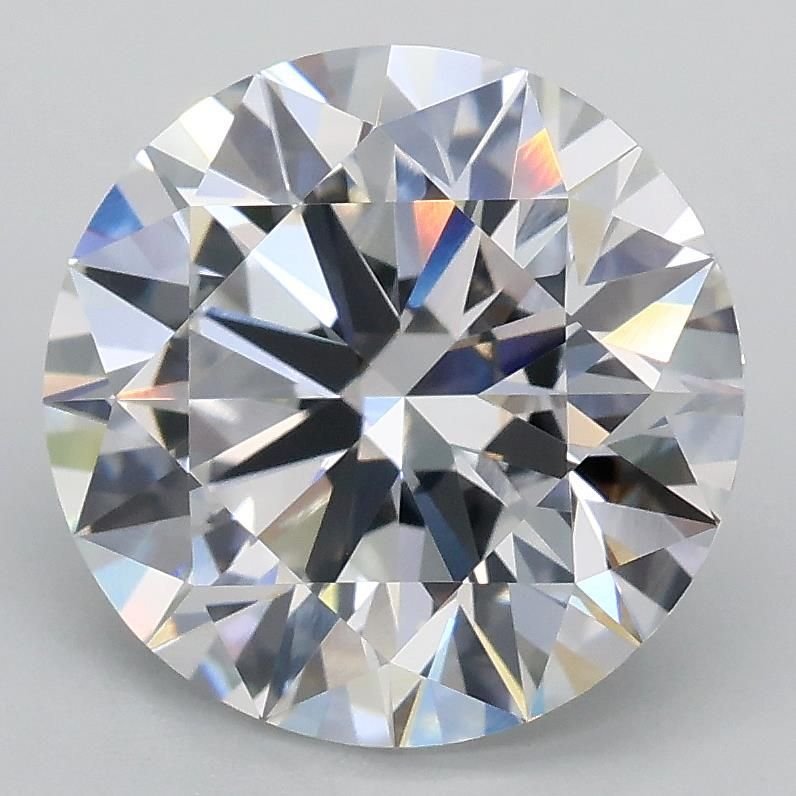 2.91ct E VVS2 Rare Carat Ideal Cut Round Lab Grown Diamond