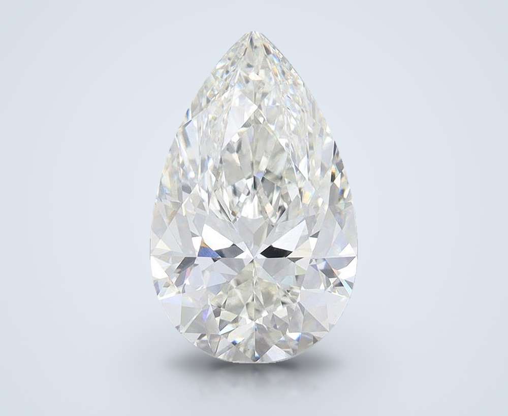 4.18 Carat Pear Lab Diamond