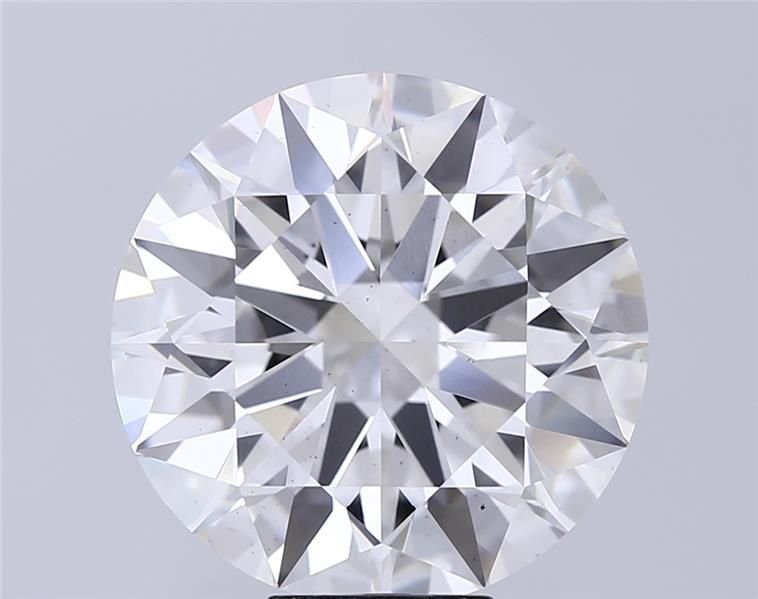 10.10ct F VS2 Rare Carat Ideal Cut Round Lab Grown Diamond