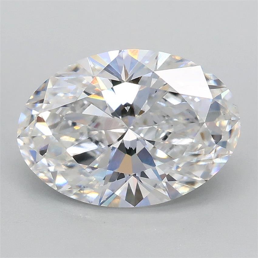 2.10ct D VS1 Rare Carat Ideal Cut Oval Lab Grown Diamond
