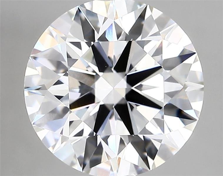 3.37ct D VS1 Rare Carat Ideal Cut Round Lab Grown Diamond