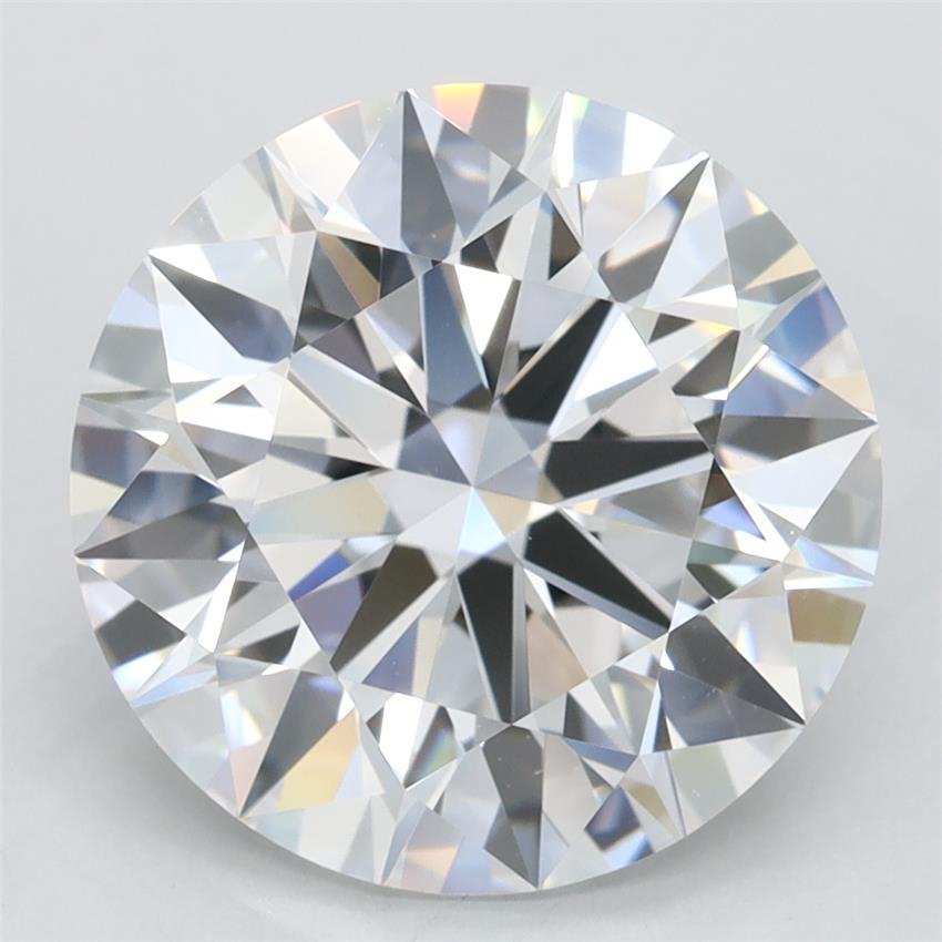 4.07 Carat Round Lab Diamond