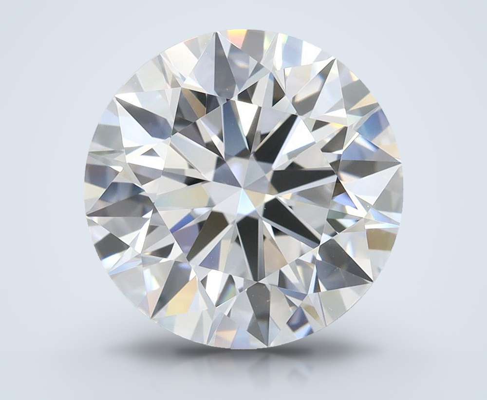4.07 Carat Round Lab Diamond