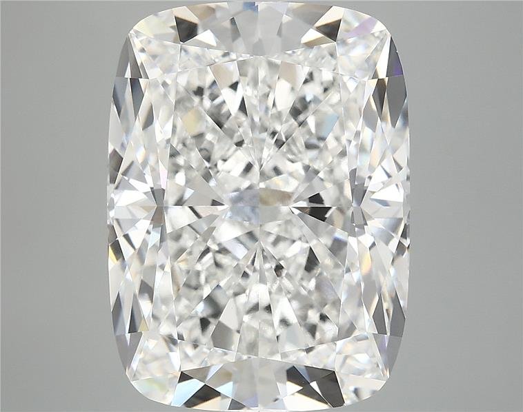 10.49ct F VVS2 Rare Carat Ideal Cut Cushion Lab Grown Diamond