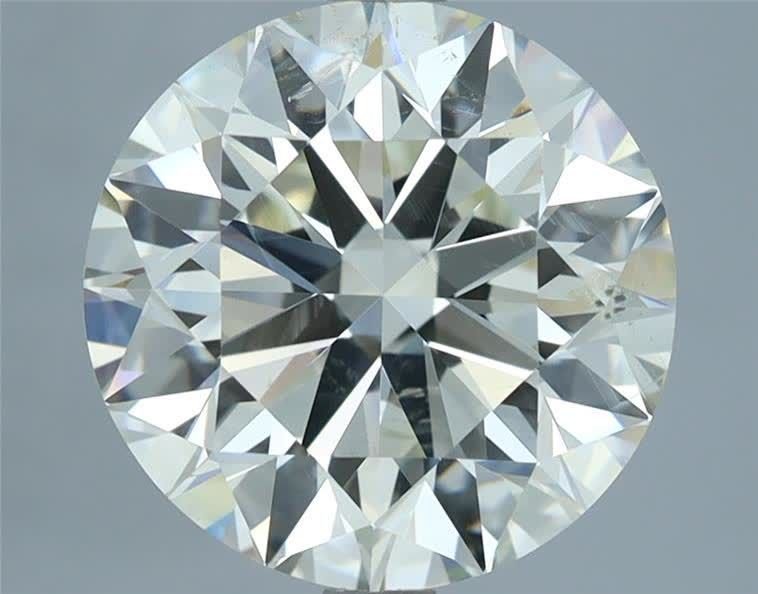 4.01ct I SI2 Ideal Cut Round Diamond