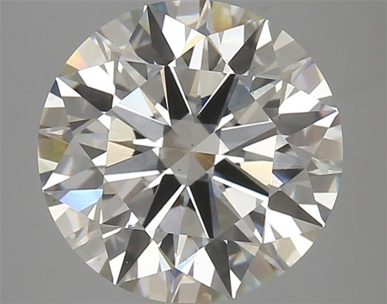 4.41ct H VS2 Rare Carat Ideal Cut Round Lab Grown Diamond