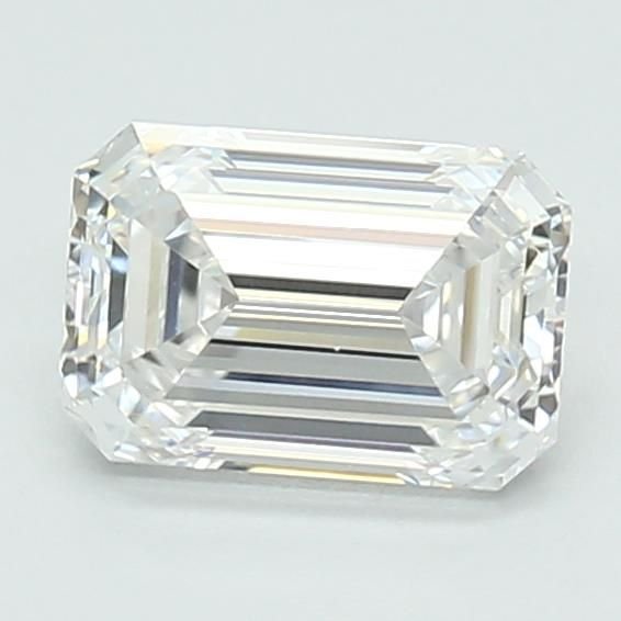 1.05ct D VVS1 Rare Carat Ideal Cut Emerald Lab Grown Diamond