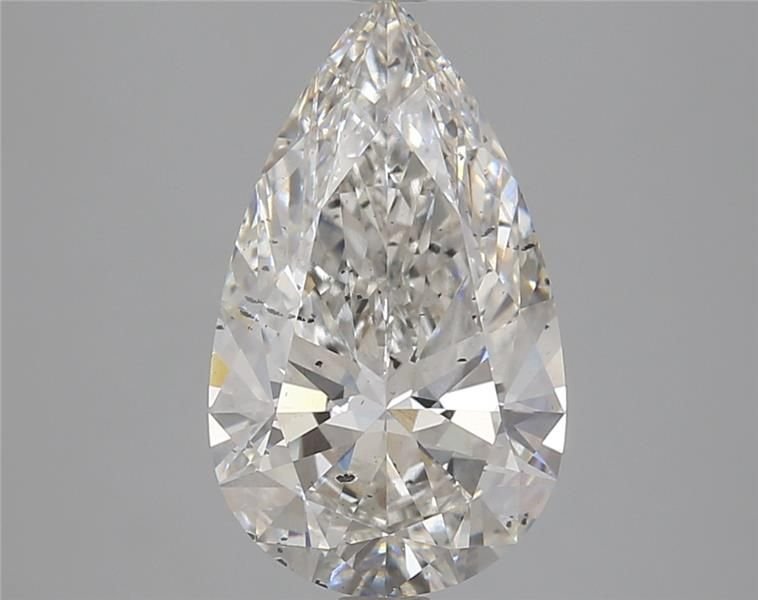3.58ct G SI1 Rare Carat Ideal Cut Pear Lab Grown Diamond