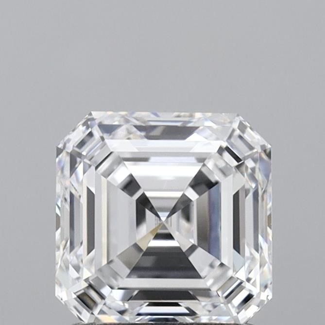 1.26ct D VVS2 Rare Carat Ideal Cut Asscher Lab Grown Diamond