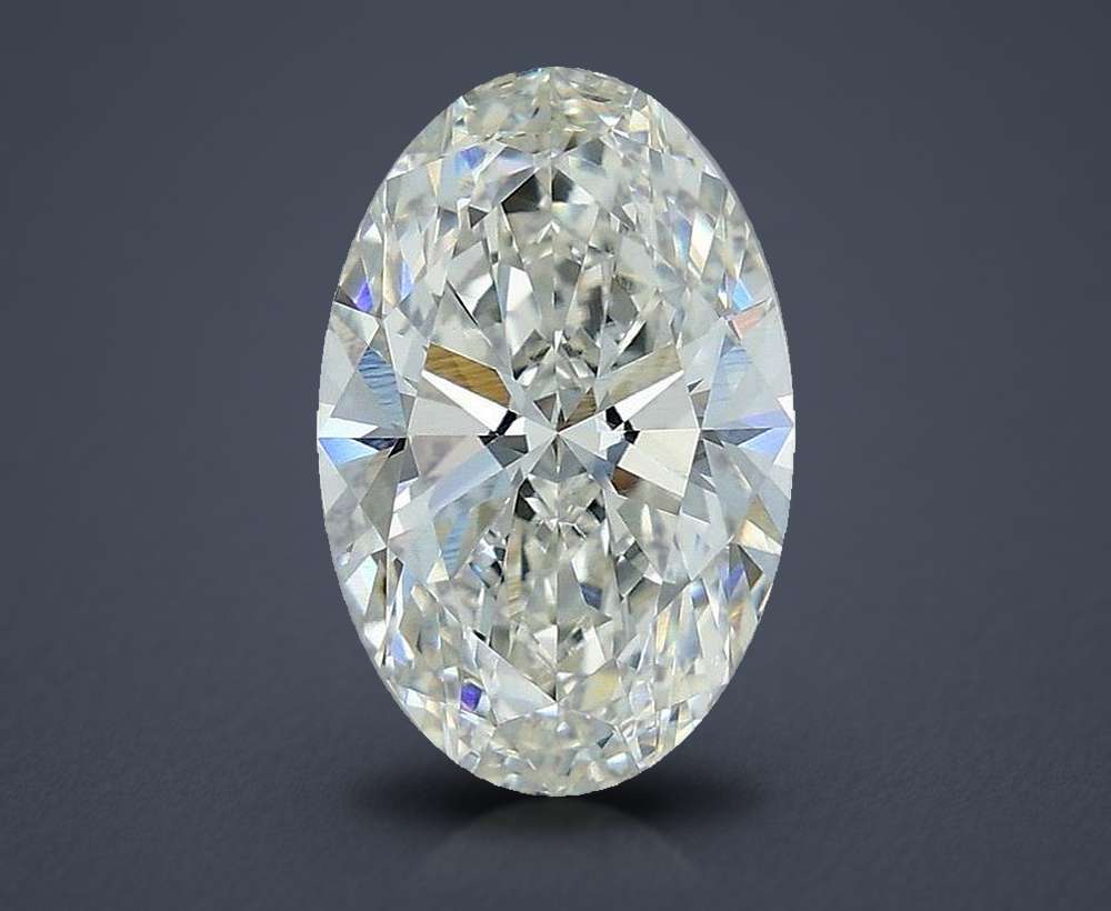 3.21 Carat Oval Lab Diamond