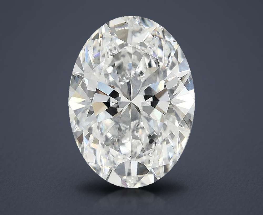 3.00 Carat Oval Lab Diamond