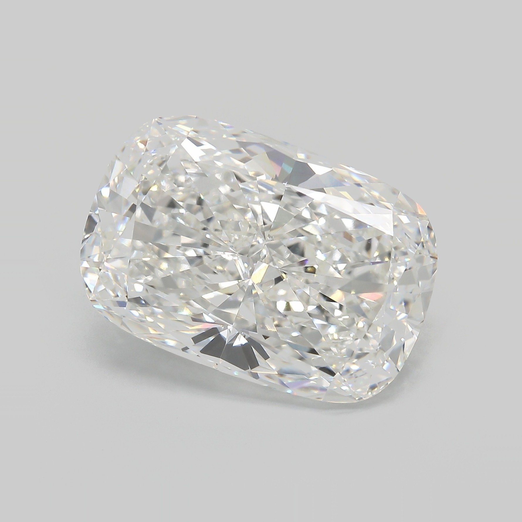 15.25ct F VVS2 Rare Carat Ideal Cut Cushion Lab Grown Diamond