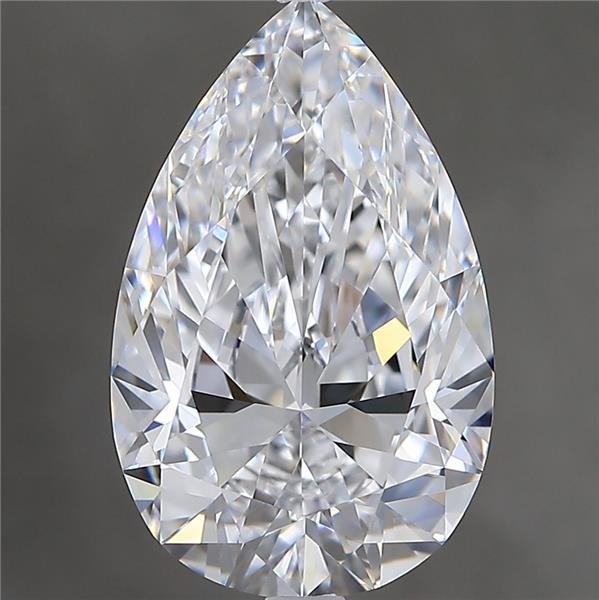 4.00 Carat Pear Natural Diamond