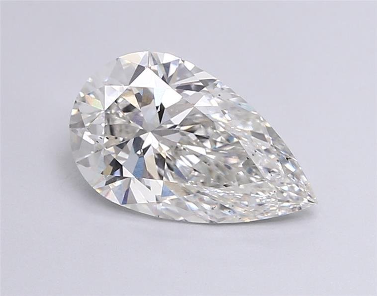 1.76ct G VS2 Rare Carat Ideal Cut Pear Lab Grown Diamond