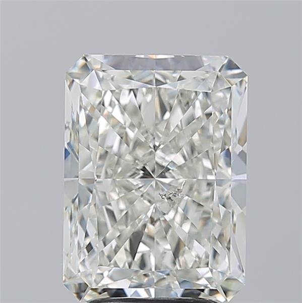 3.52ct J SI1 Rare Carat Ideal Cut Radiant Diamond