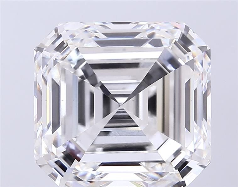 10.04ct F VS1 Very Good Cut Asscher Lab Grown Diamond