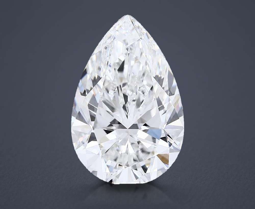 14.51 Carat Pear Lab Diamond