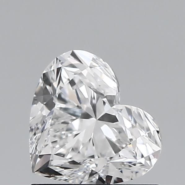 1.01ct E VVS1 Rare Carat Ideal Cut Heart Diamond