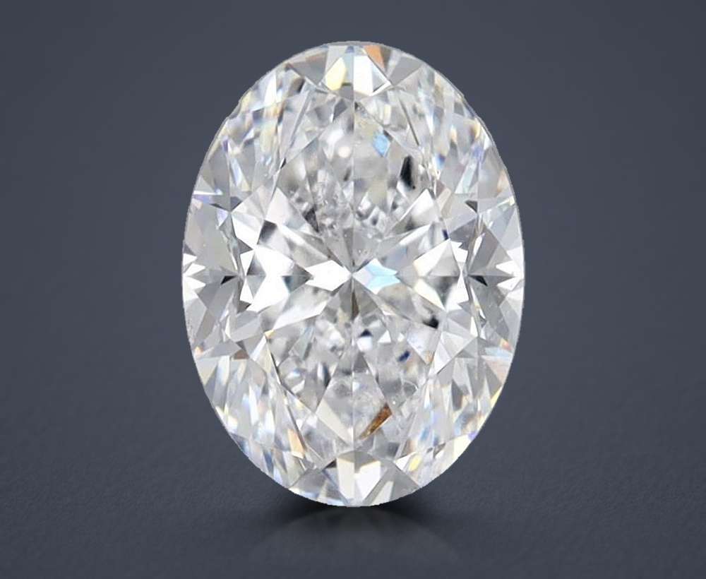 1.71 Carat Oval Natural Diamond