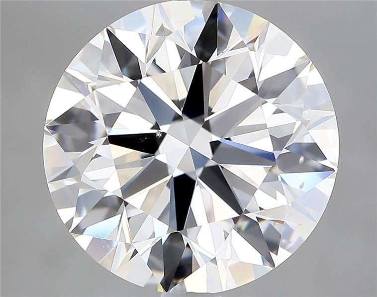 4.23ct G VS2 Rare Carat Ideal Cut Round Diamond
