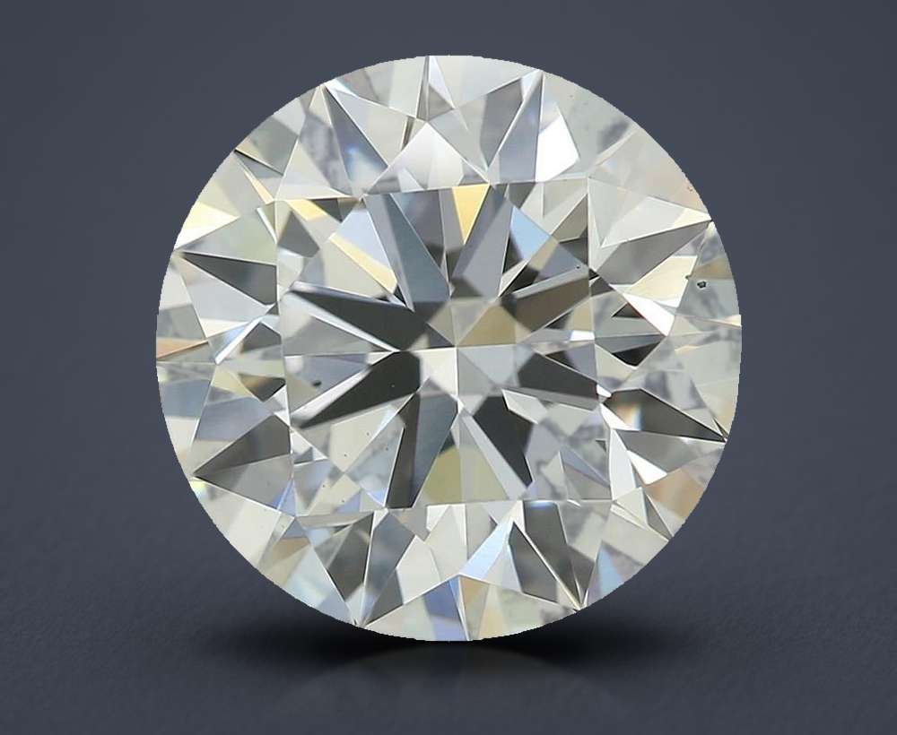 3.70 Carat Round Lab Diamond