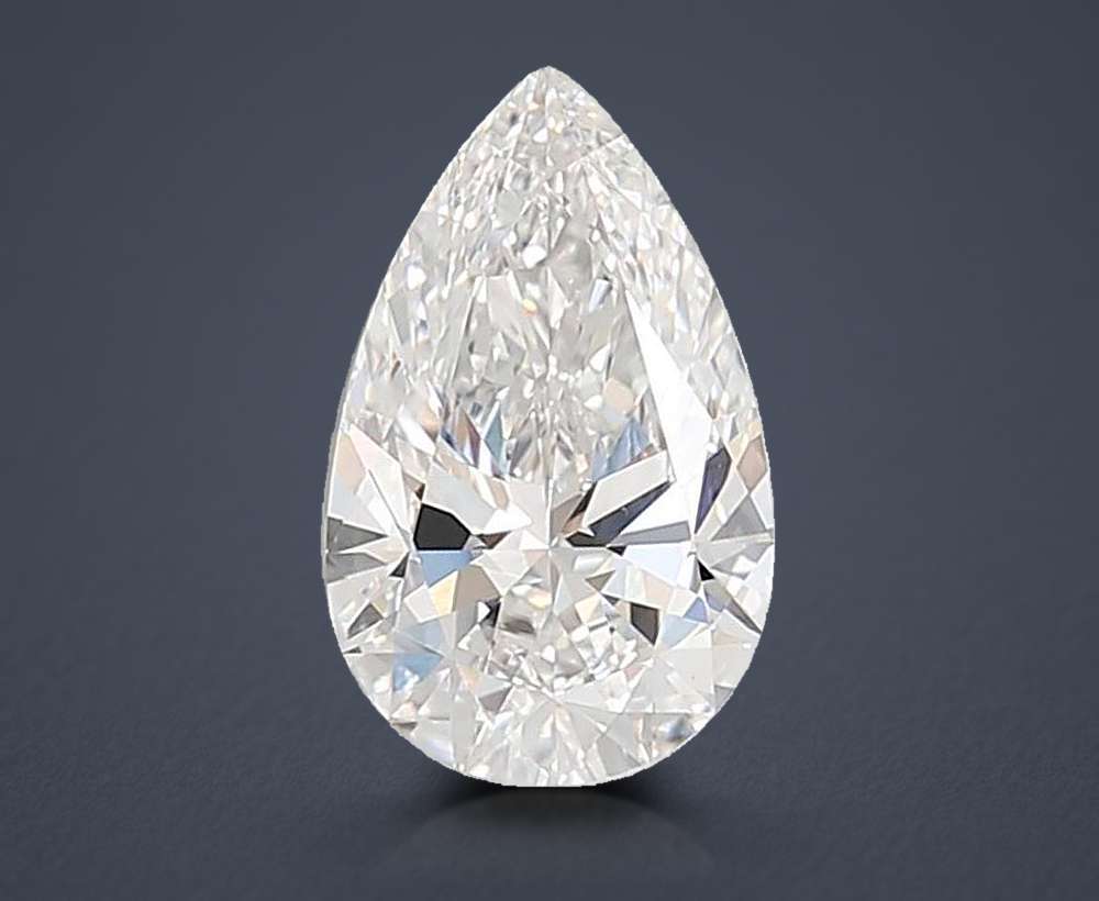3.50 Carat Pear Lab Diamond