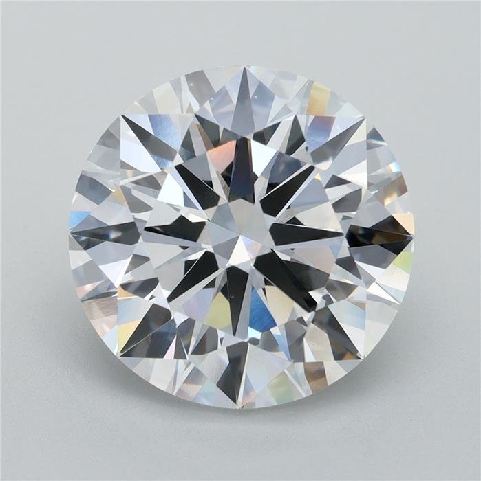 6.01ct F VS1 Rare Carat Ideal Cut Round Lab Grown Diamond