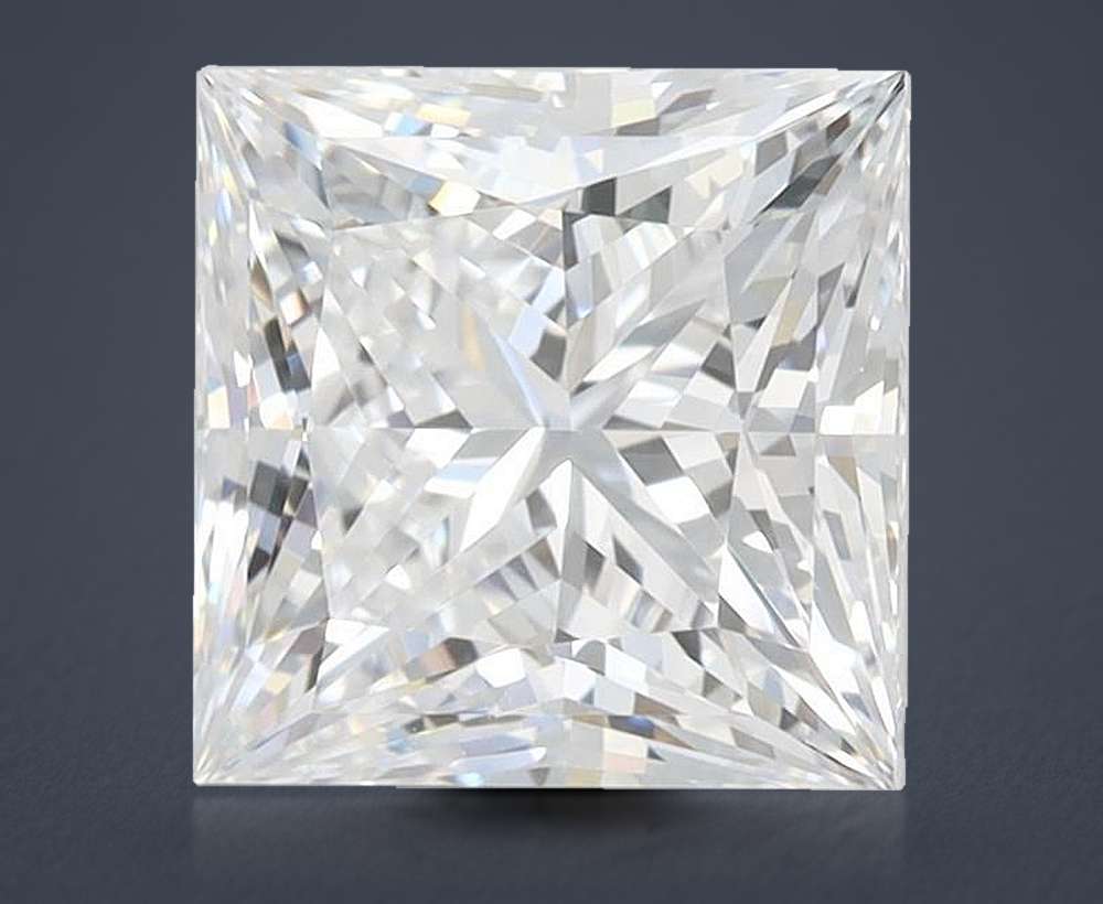 2.76 Carat Princess Lab Diamond