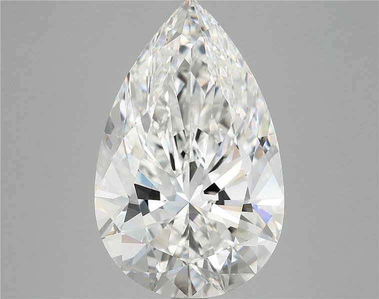 6.97 Carat Pear Lab Diamond