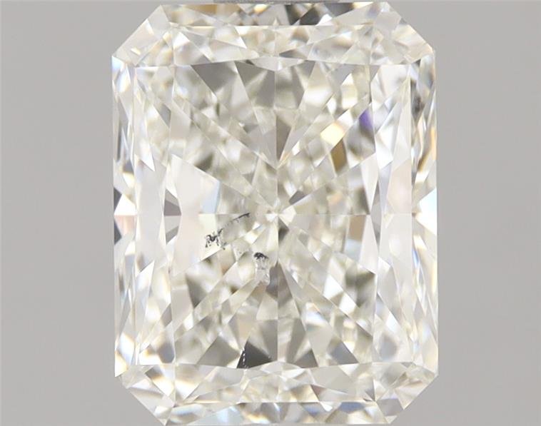 2.02ct J SI2 Rare Carat Ideal Cut Radiant Diamond