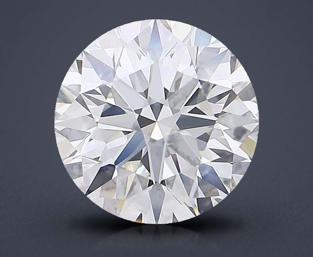 3.78 Carat Round Natural Diamond