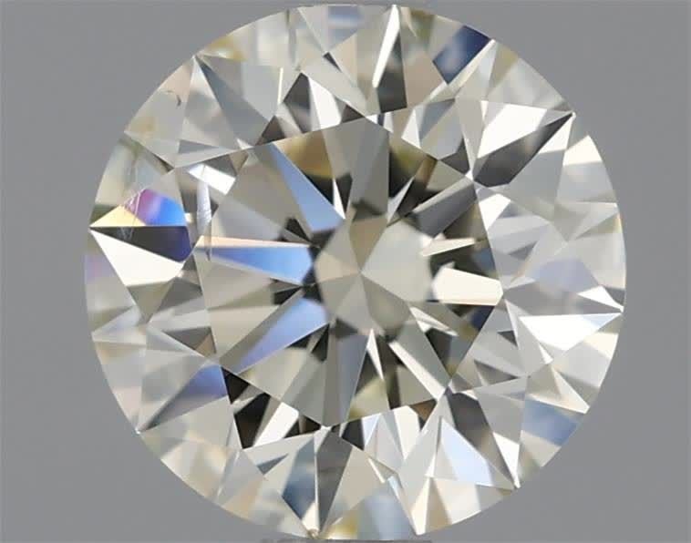 1.02ct K SI2 Rare Carat Ideal Cut Round Diamond