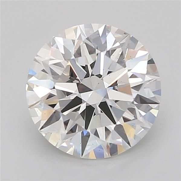 3.05ct F VS2 Rare Carat Ideal Cut Round Lab Grown Diamond
