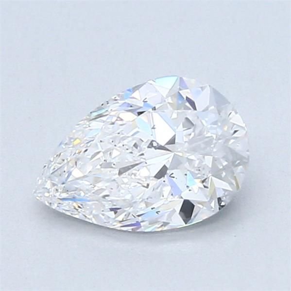 0.80ct D SI1 Rare Carat Ideal Cut Pear Diamond