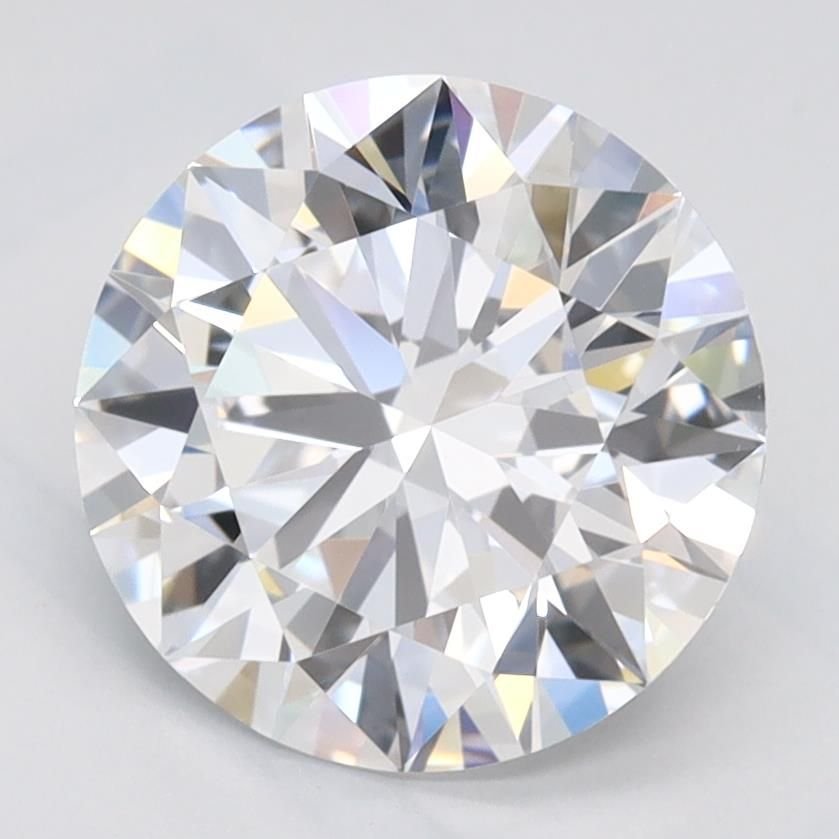 2.07ct D VVS1 Rare Carat Ideal Cut Round Lab Grown Diamond