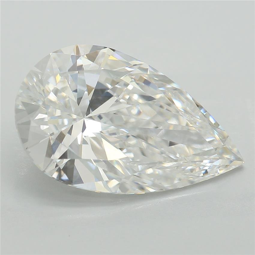 3.89 Carat Pear Lab Diamond