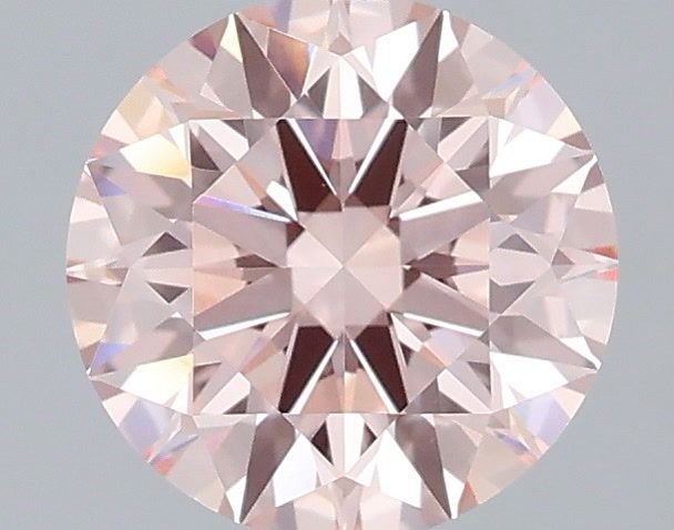 1.54 Ct. Fancy Vivid Pink Round Lab Diamond