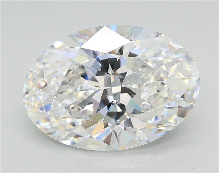 2.55ct E VS1 Rare Carat Ideal Cut Oval Lab Grown Diamond