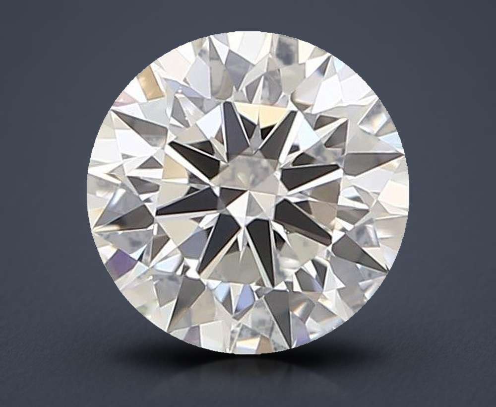 0.54 Carat Round Natural Diamond