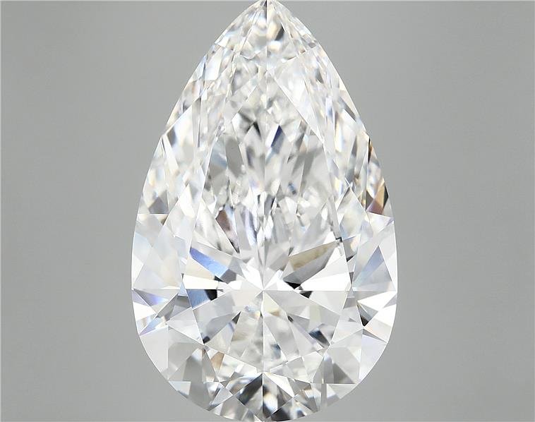 12.05ct E VVS2 Rare Carat Ideal Cut Pear Lab Grown Diamond