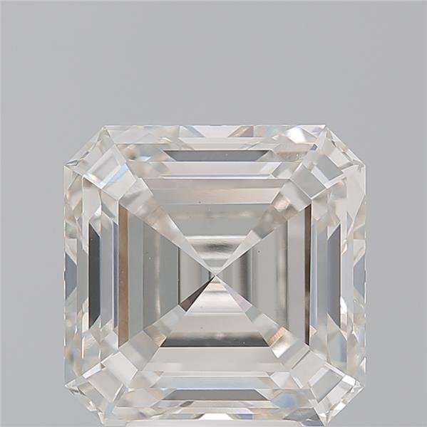 6.09ct I VS1 Rare Carat Ideal Cut Asscher Lab Grown Diamond