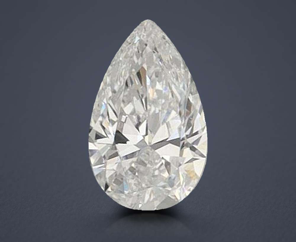 0.28 Carat Pear Lab Diamond
