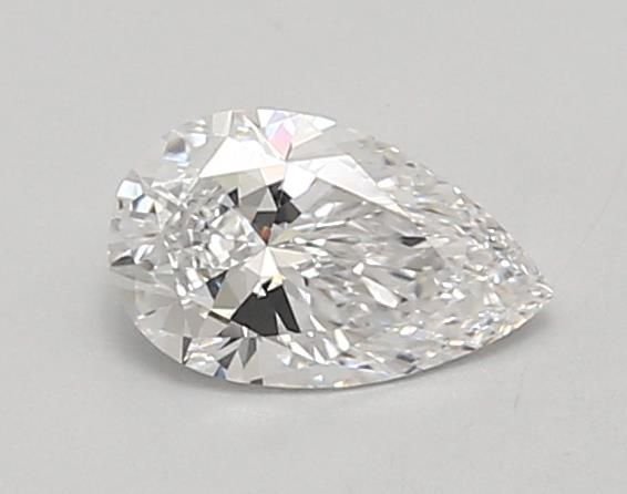 0.67ct D VVS2 Rare Carat Ideal Cut Pear Lab Grown Diamond