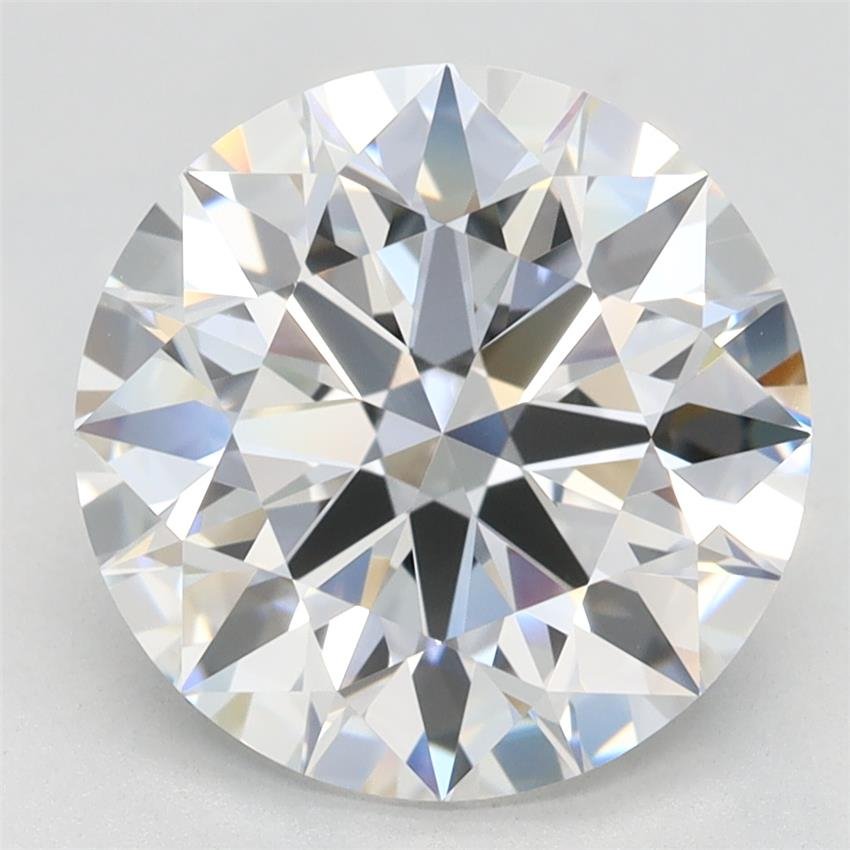 3.54ct E IF Rare Carat Ideal Cut Round Lab Grown Diamond