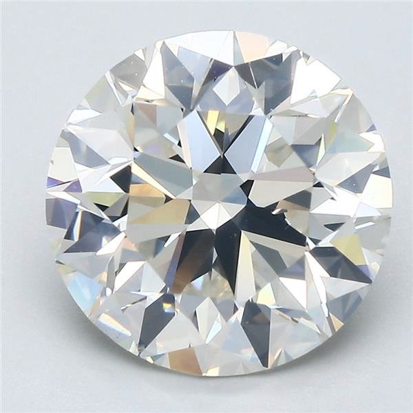 5.50ct K SI1 Very Good Cut Round Diamond