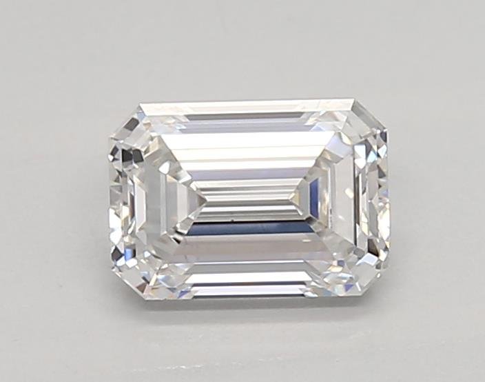 0.84ct E VS1 Rare Carat Ideal Cut Emerald Lab Grown Diamond