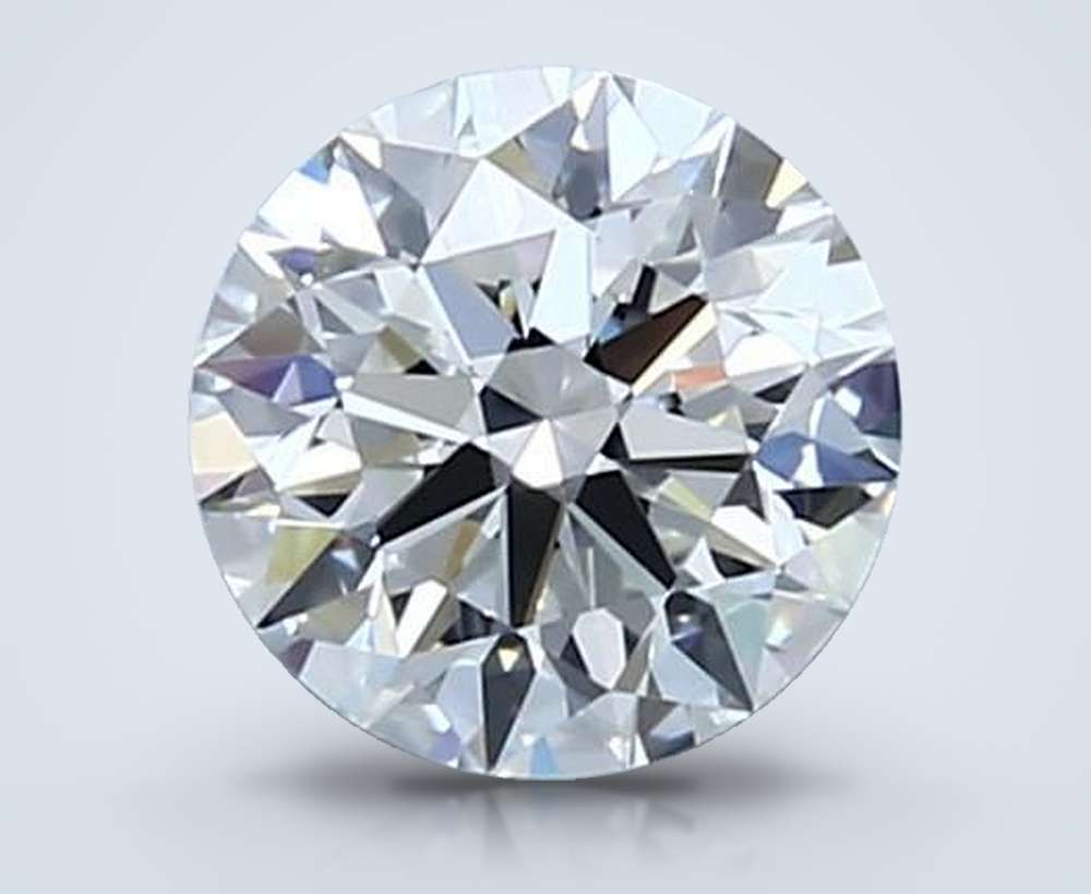 0.78 Carat Round Natural Diamond