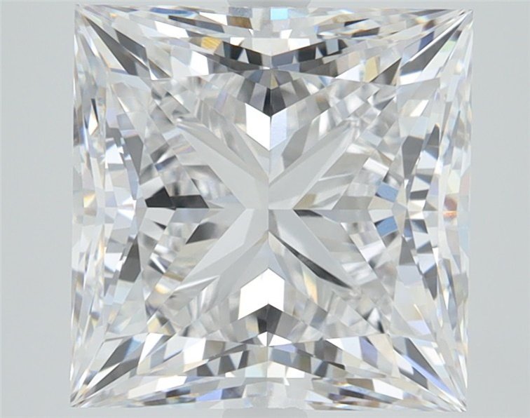 5.52 Carat Princess Lab Diamond