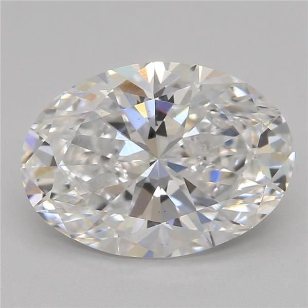 1.79ct D VS2 Rare Carat Ideal Cut Oval Lab Grown Diamond