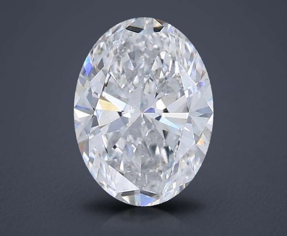 0.51 Carat Oval Lab Diamond